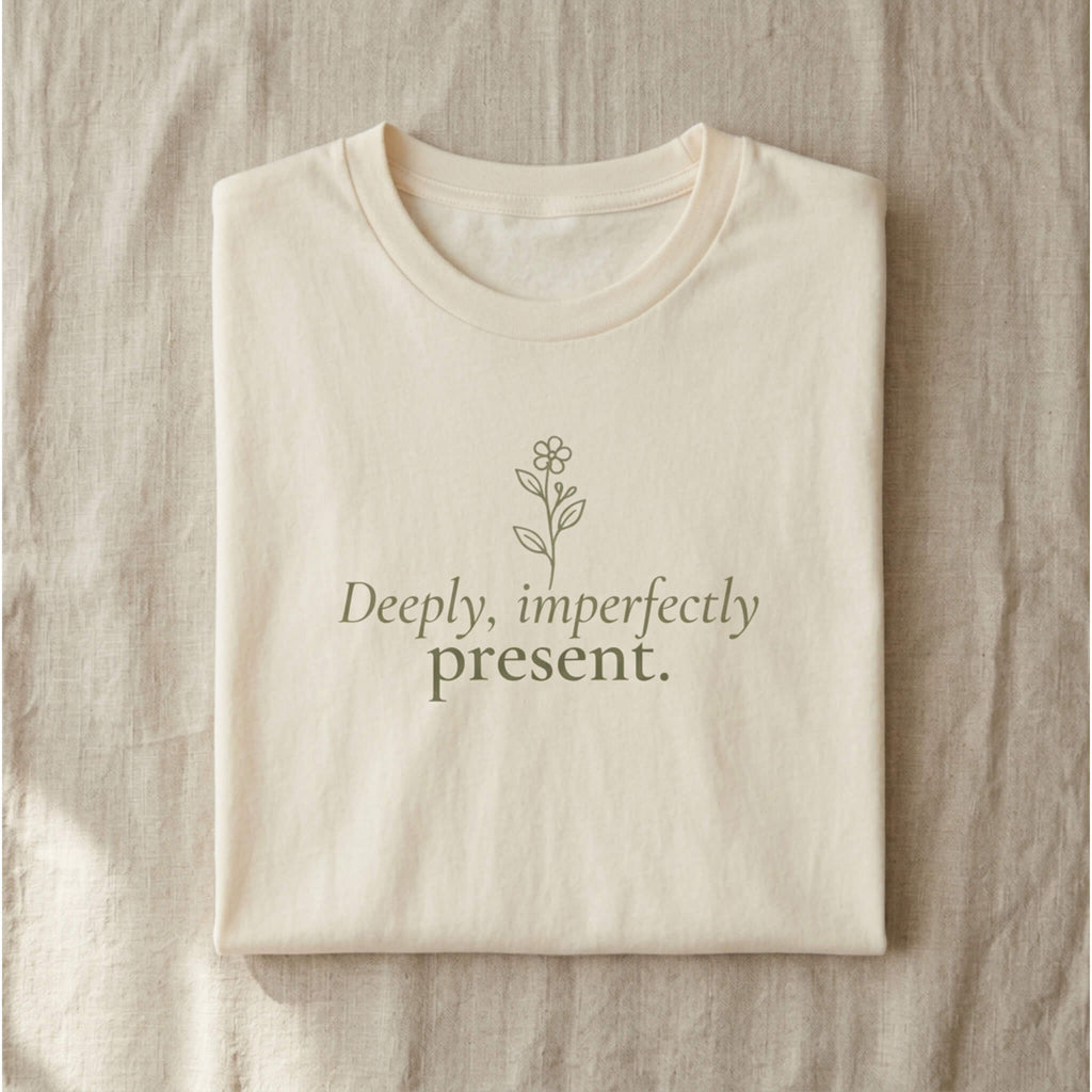 Deeply, Imperfectly Present. Tee | Both & More