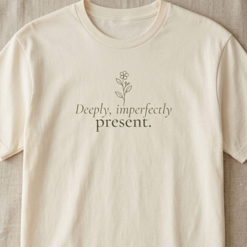 Deeply, Imperfectly Present. Tee | Both & More