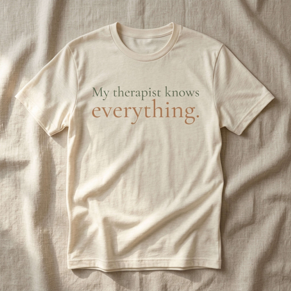 My Therapist Knows Everything.