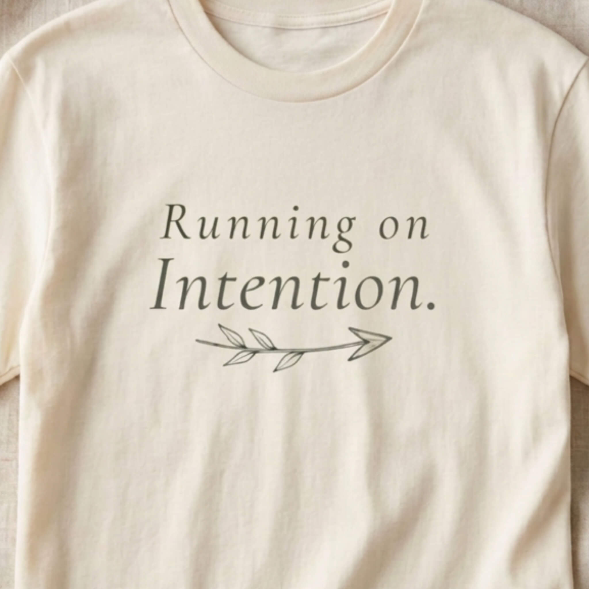 Running on Intention. Tee | Both & More